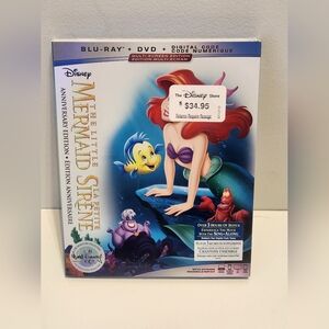 Disney The Little Mermaid Edition Blu Ray + DVD